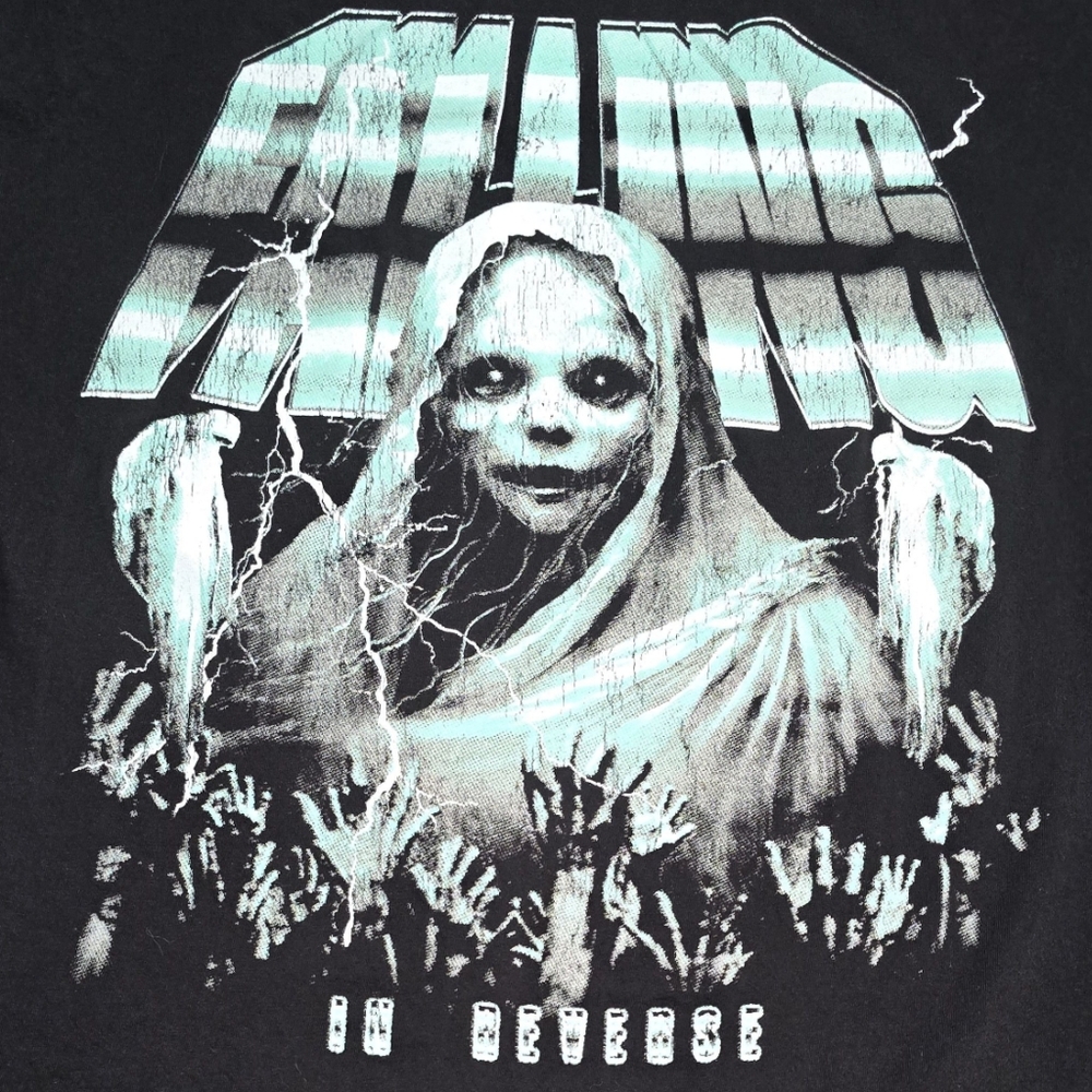 Falling In Reverse Popular Monstour Metalcore Band Tee Large - Picture 3 of 5